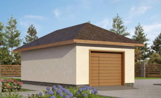 040-001-П Проект гаража из пеноблока Котельнич | Проекты одноэтажных домов от House Expert